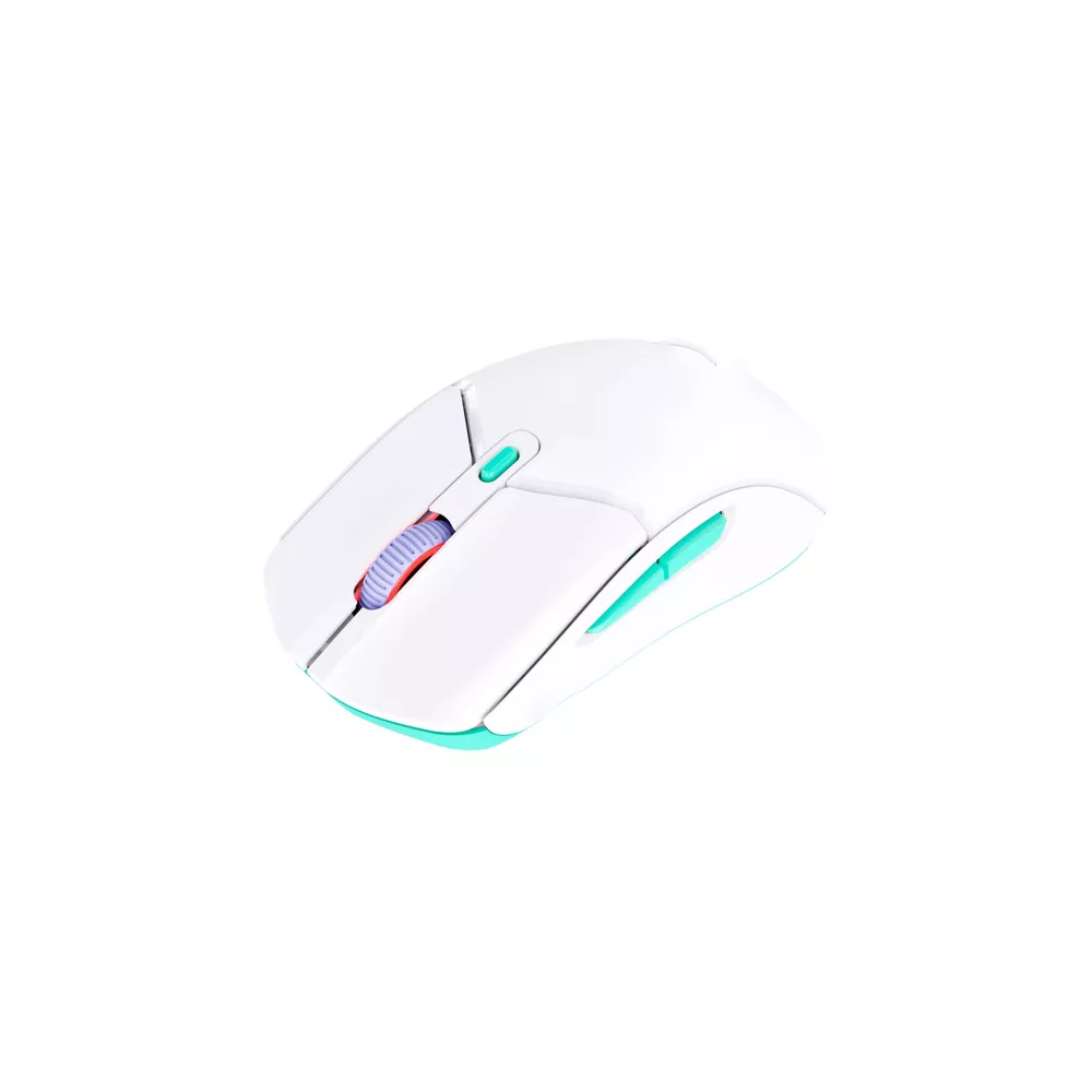 Symmetrical Lightweight Wireless Gaming Mouse With Dual Wireless Connection and Latency Optimization Support