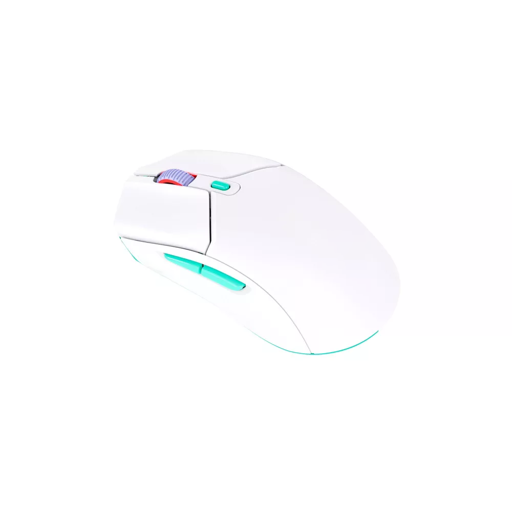 Symmetrical Lightweight Wireless Gaming Mouse With Dual Wireless Connection and Latency Optimization Support