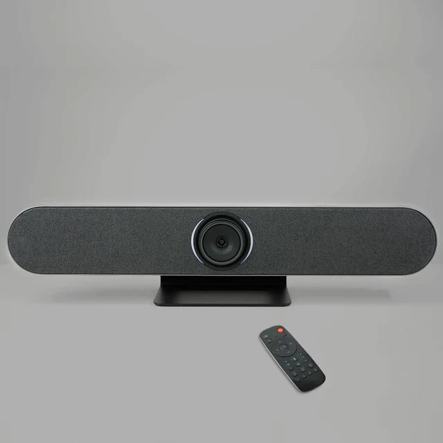 All-In-One 4K Conference Webcam Built With Built-In Audio Hardware and Multi-Mount Installation Compatibility