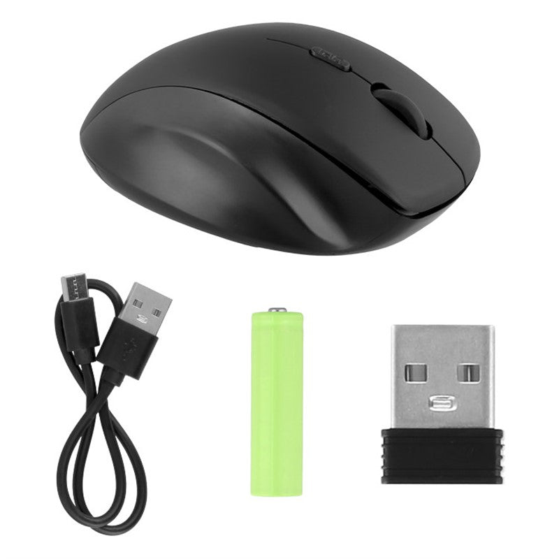 Ergonomic Rechargeable Wireless Mouse Supporting Dual-Mode Connection and Adjustable Sensitivity