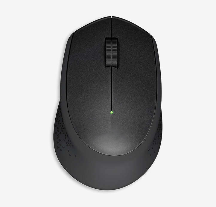 Ergonomic Wireless Office Mouse With Mute Click Structure and Long Battery Lifespan